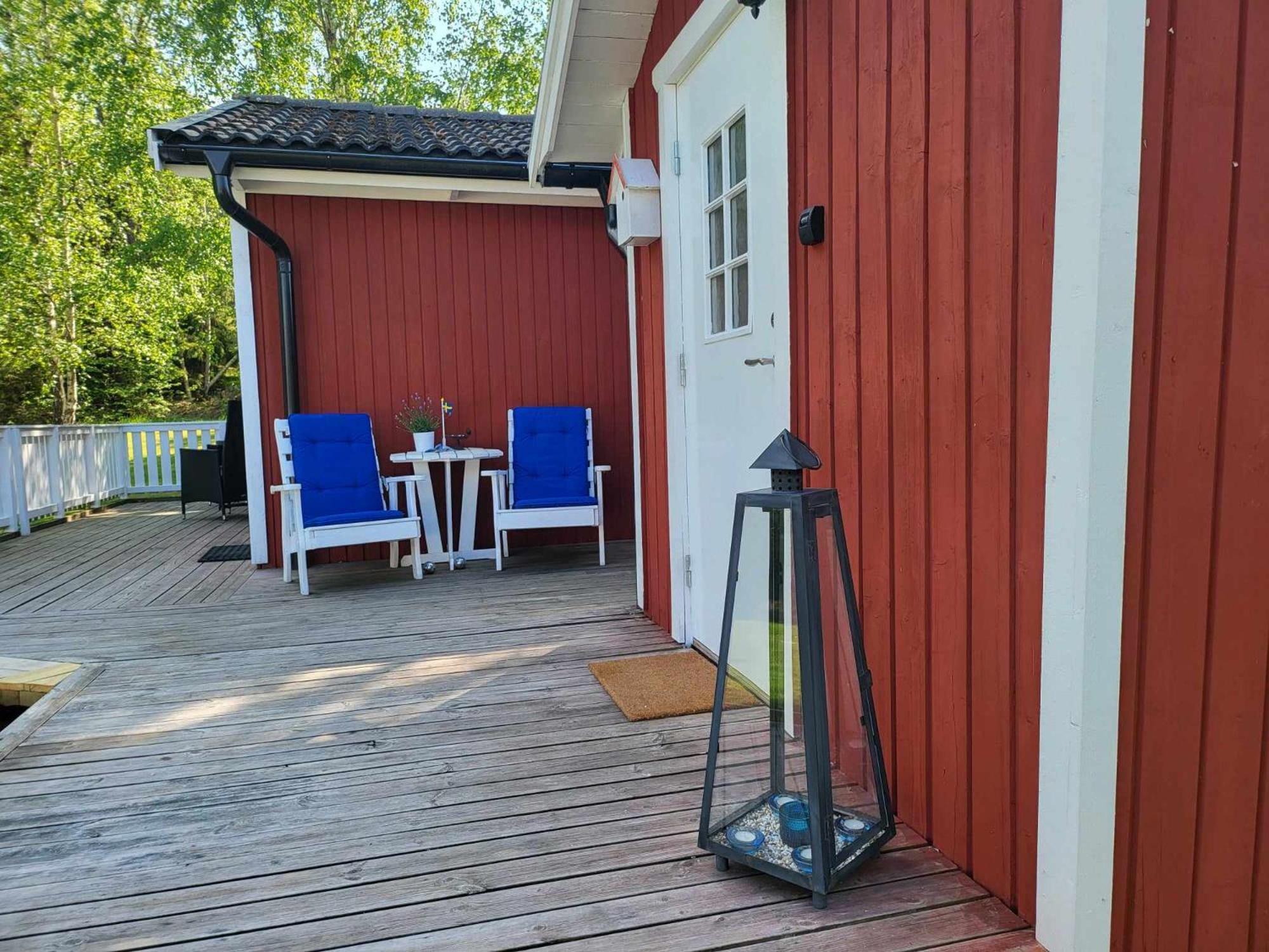 Minihus Med Stor Traedgardstomt Naera Golf Och Hav Villa Trosa Exterior foto